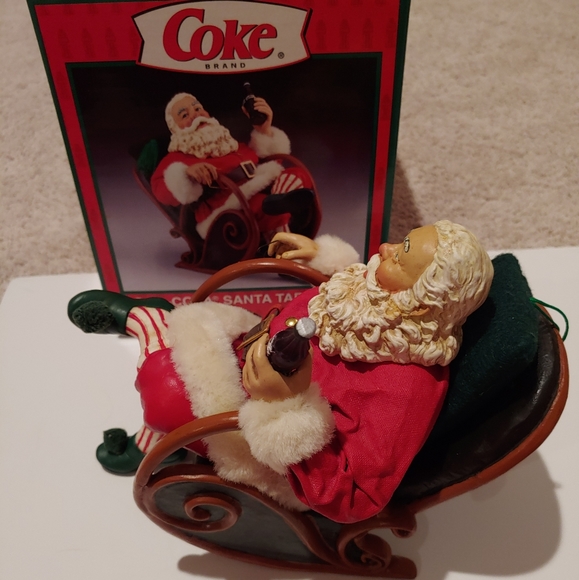 Vintage Santa Coca Cola Christmas Coke Holiday - Picture 7 of 12